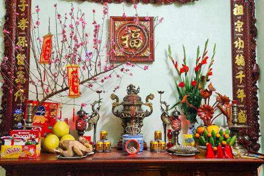 Cách bày bộ đỉnh đồng trên bàn thờ hợp phong thuỷ